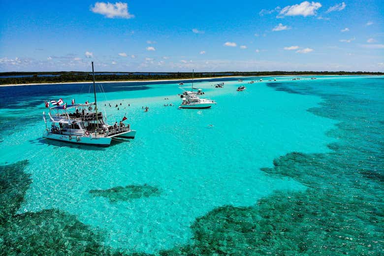 Barcos en Cozumel