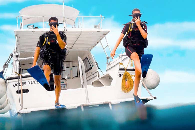 ¡Listos para saltar al agua!