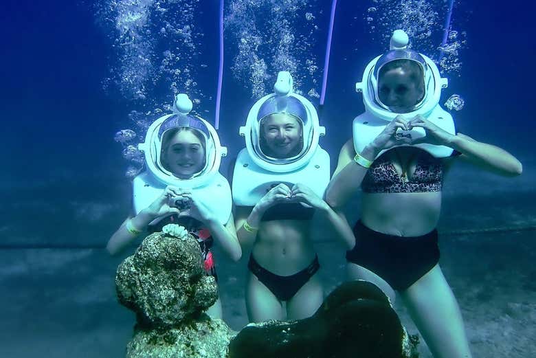 Have a great underwater experience