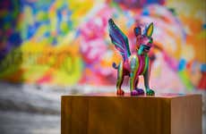 Atelier de confection d'alebrijes