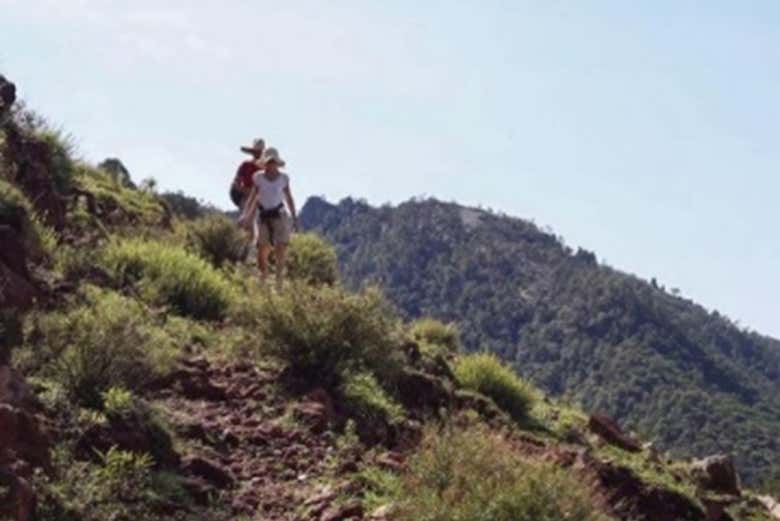 Randonnée dans la Barranca Tararecua