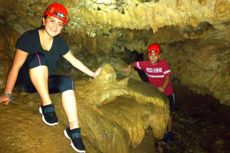 Exploring secret caves
