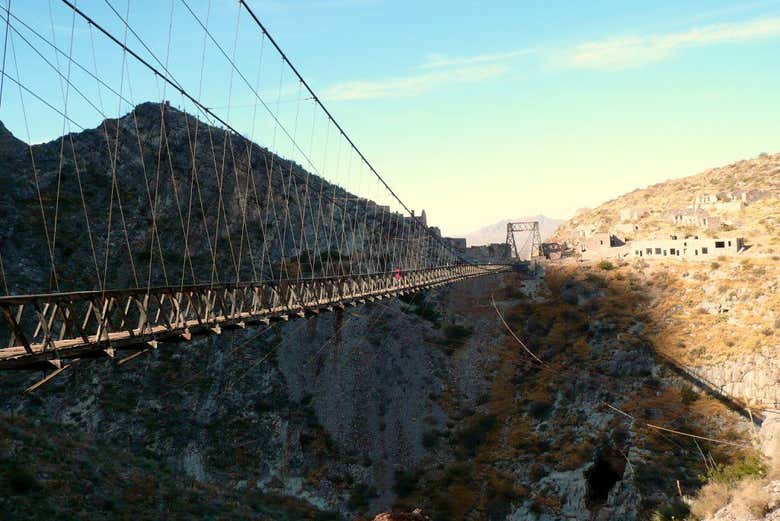 Puente de la mina Santa Rita