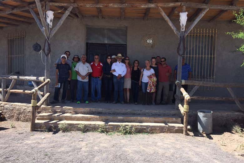 Durante el tour por la Zona del Silencio