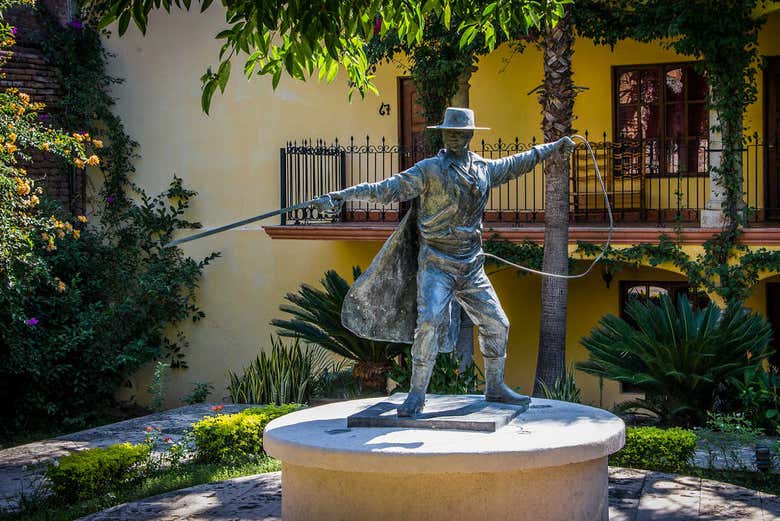 Statue de Zorro