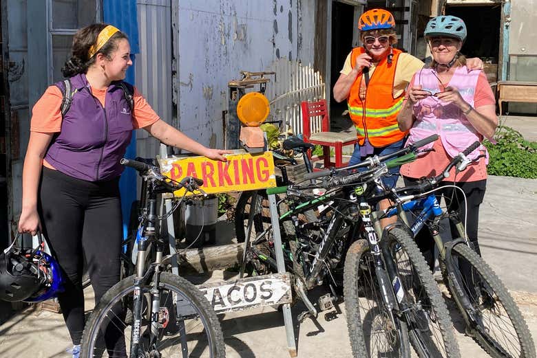 Bicicletas y tacos