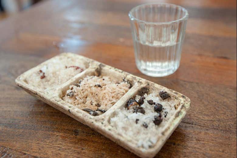 Sales para combinar con la bebida