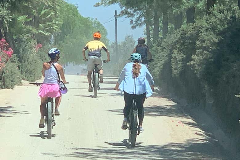 Pedaleando por caminos del Valle de Guadalupe