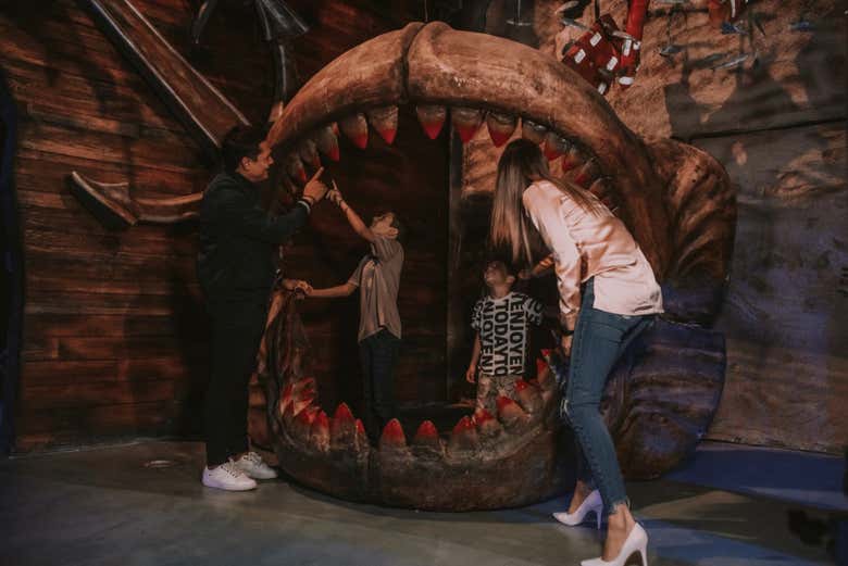 L'interazione è una parte essenziale della visita a Sealand