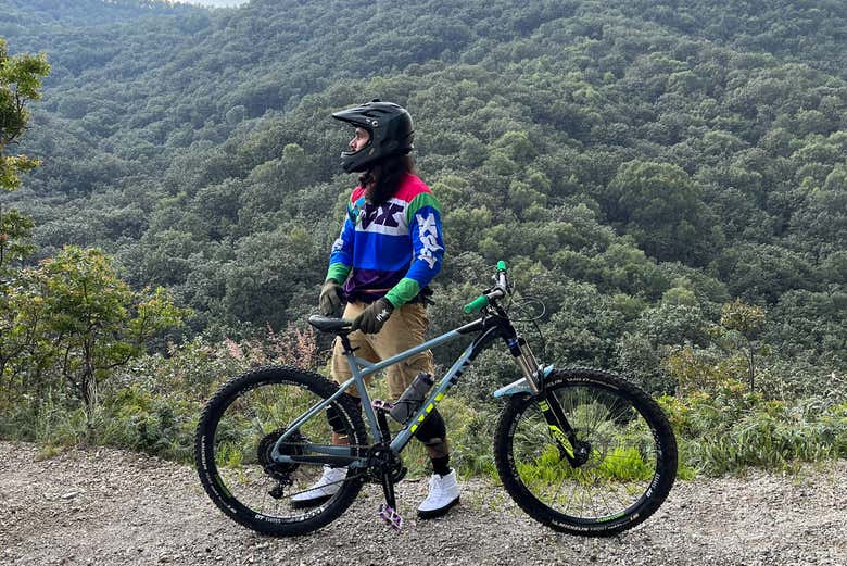 Enjoying the views at La Primavera Biosphere Reserve