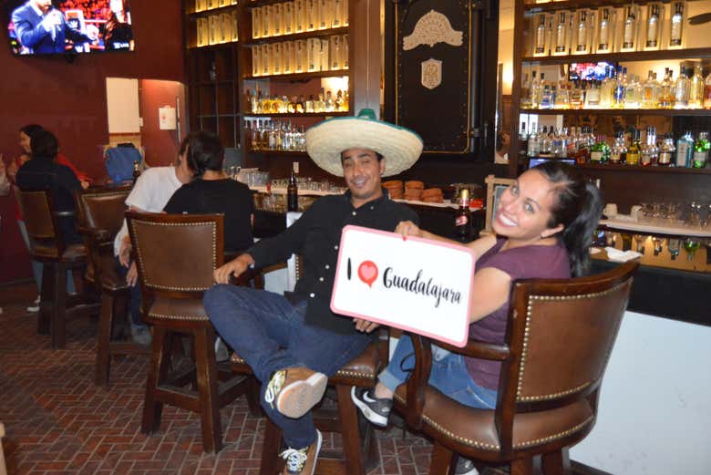 Bar típico mexicano