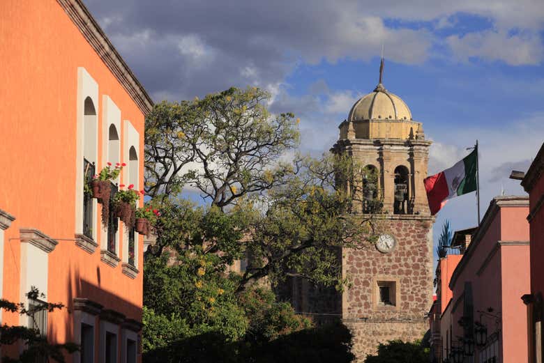 Promenade dans le centre de Tequila