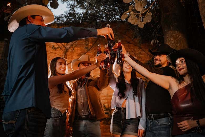 Degustação da tradicional coquita dos Altos de Jalisco