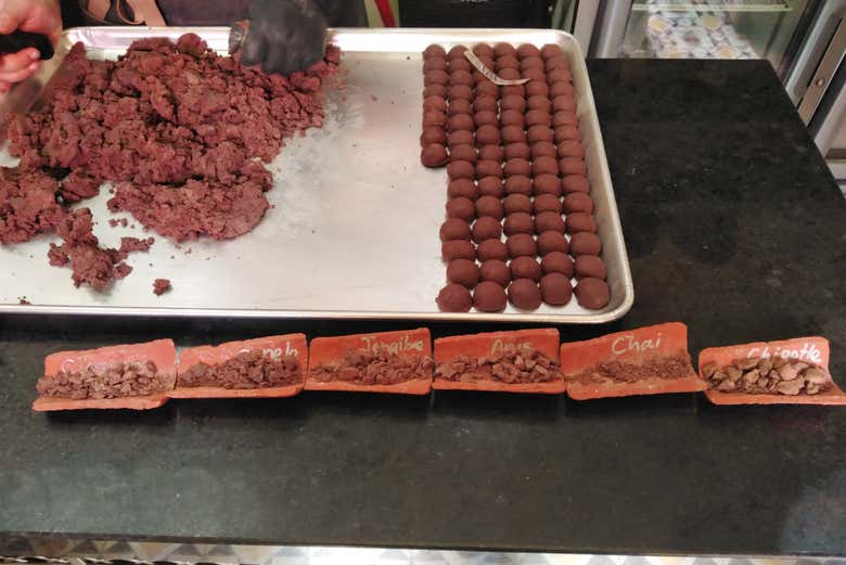 Produções de artesanato