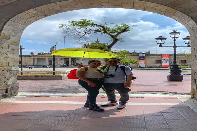 Devant le musée Cabañas