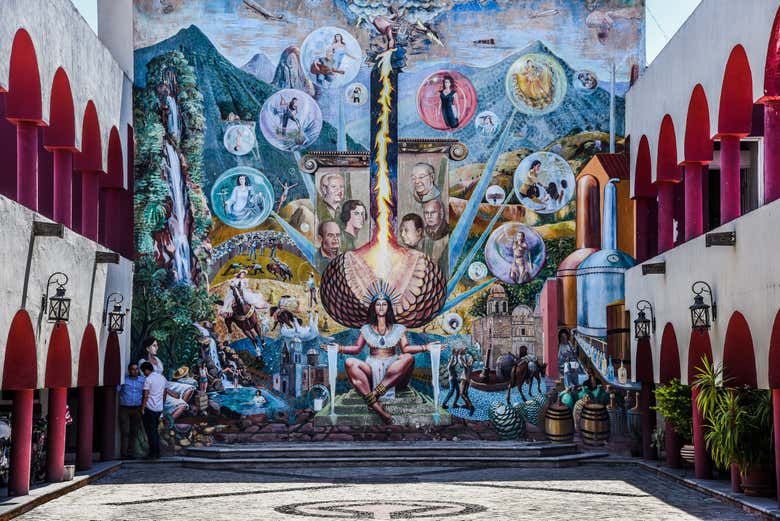 El Mural de las 7 Virtudes del Tequila