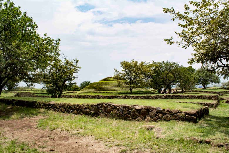 One of the famous circular pyramids