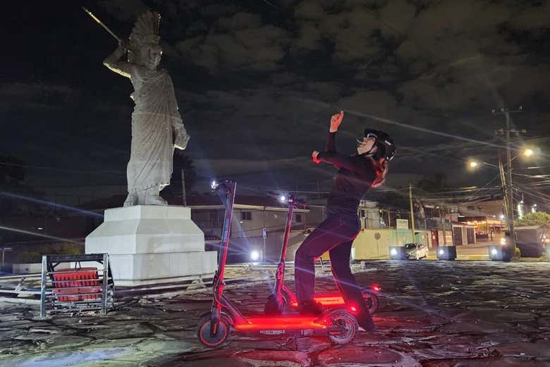 La nuit tombe sur Guadalajara