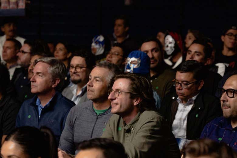 Feel the energy of lucha libre