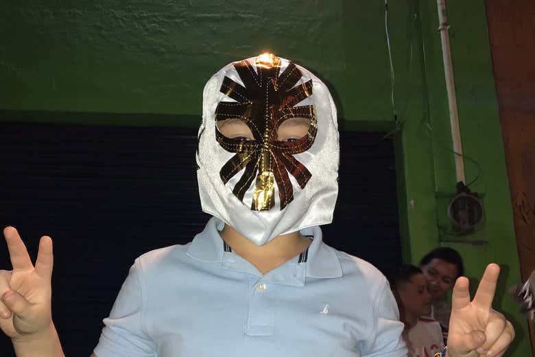 See the lucha libre masks!