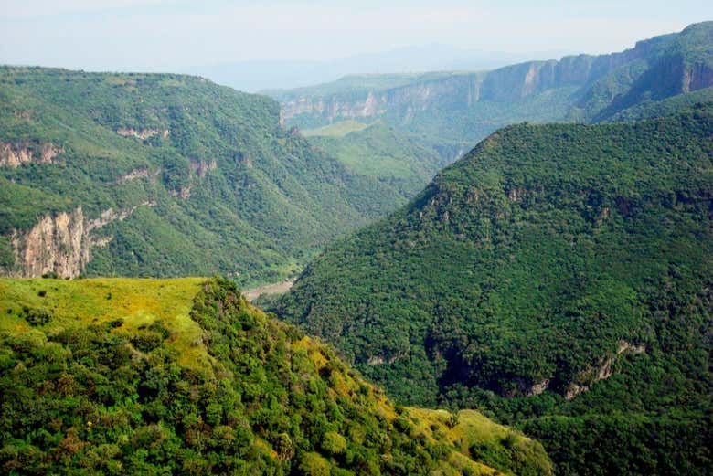 La impresionante Barranca de Huentitán