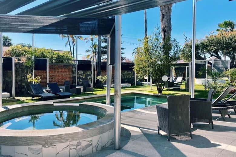 Piscines d'eau thermale