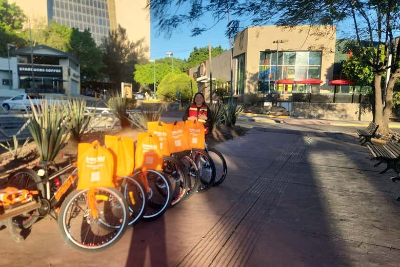 Você explorará Guadalajara da forma mais confortável e rápida