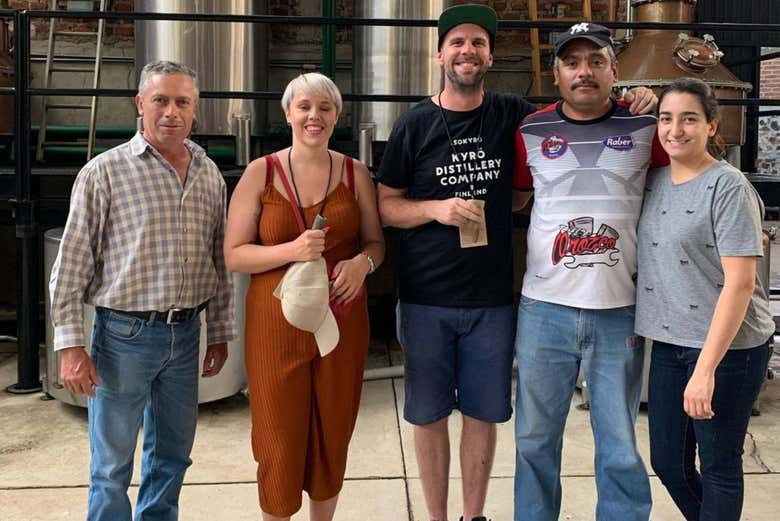 Enjoy a private tour of La Fortaleza distillery