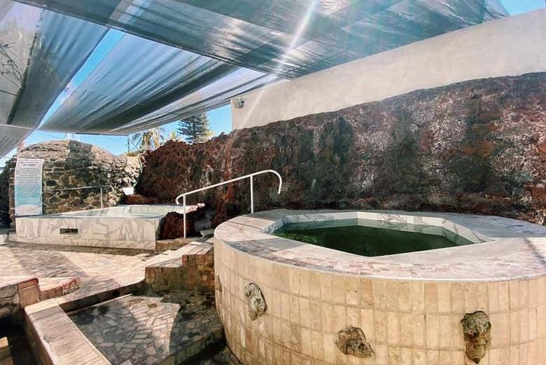 Visite des sources thermales