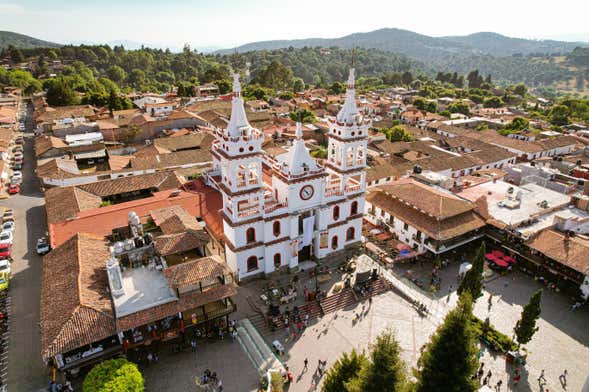 Mazamitla, cascada Los Cazos y Parque Mundo Aventura