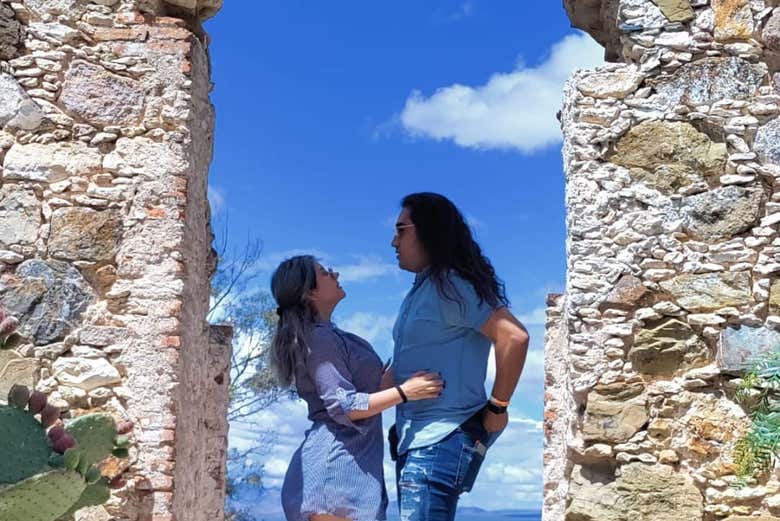 Photo de couple à Mineral de Pozos