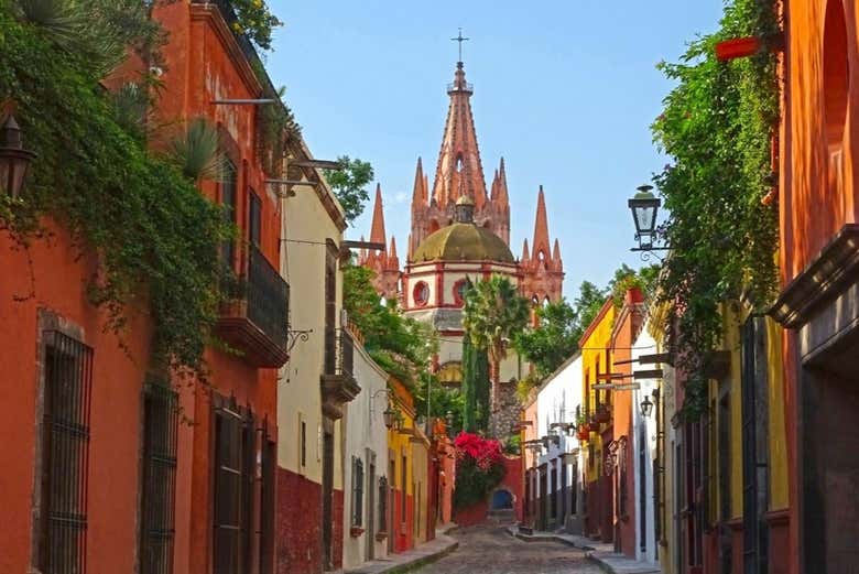 Paseando por las calles de San Miguel de Allende