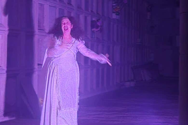 La Llorona, uno de los personajes del tour