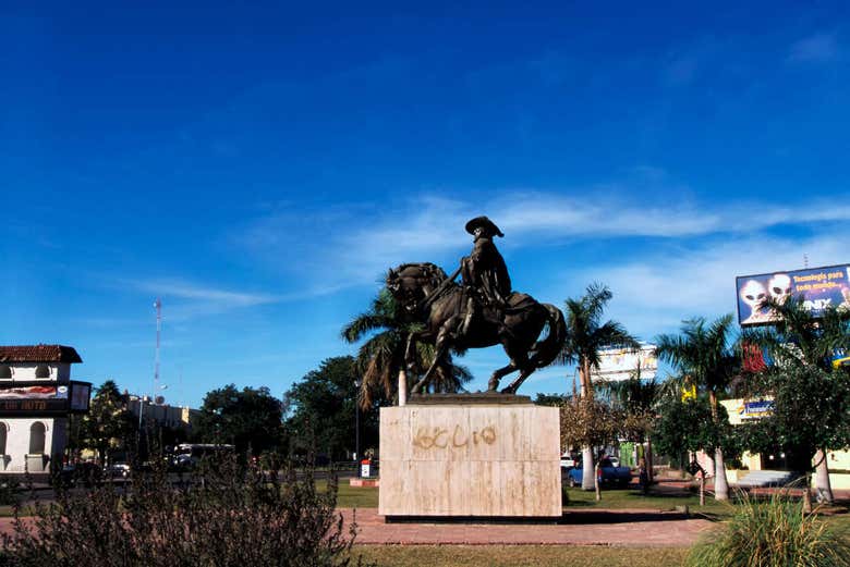Statua equestre a Hermosillo