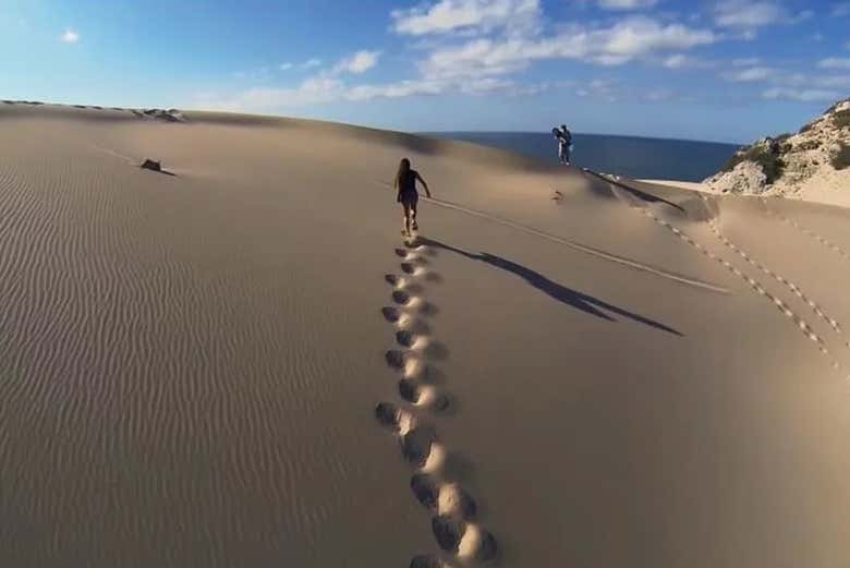 Disfrutando de la excursión a San Nicolás