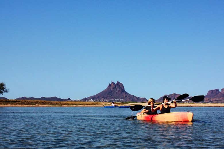 Caiaque em San Carlos