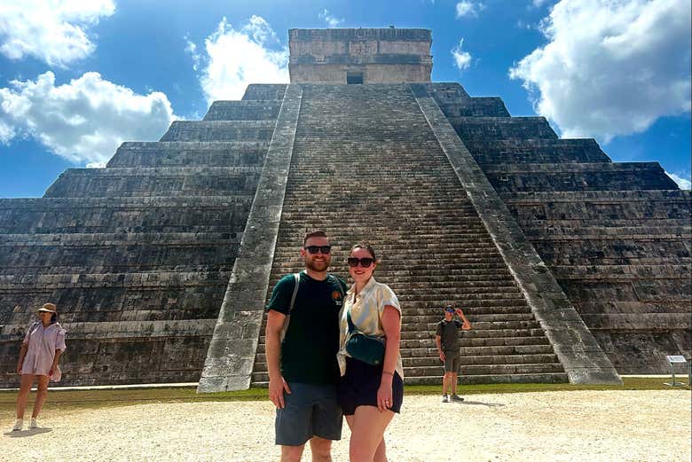 Découvrez la célèbre pyramide de Kukulkán