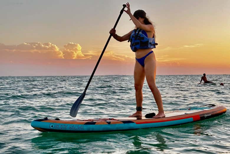 Paseando en kayak
