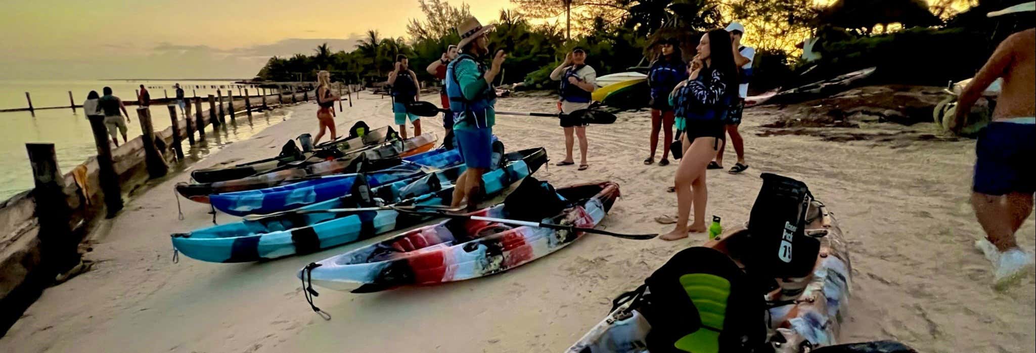 Kayak en Holbox