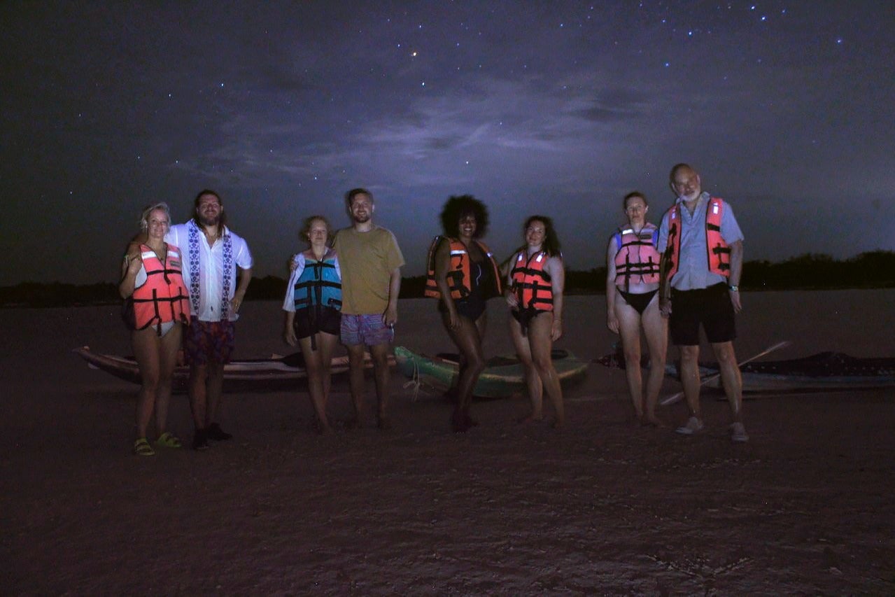 Excursion en kayak à la découverte de la bioluminescence + Observation des étoiles