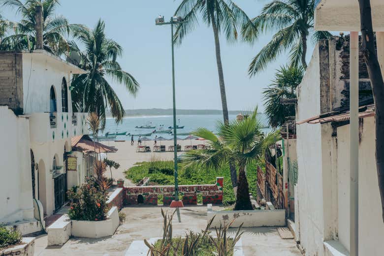 Streets of Puerto Escondido