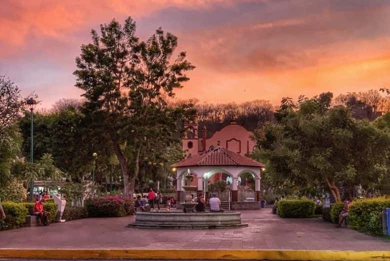 Disfrutando de los alrededores de Huatulco