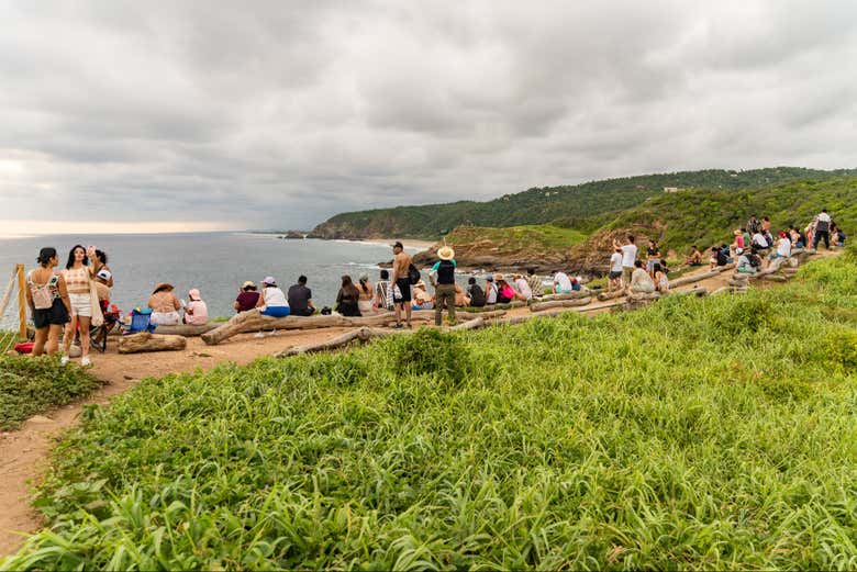 Esperando la puesta del sol