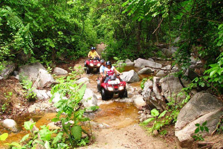 Quad Bike & White Water Rafting Tour in Huatulco