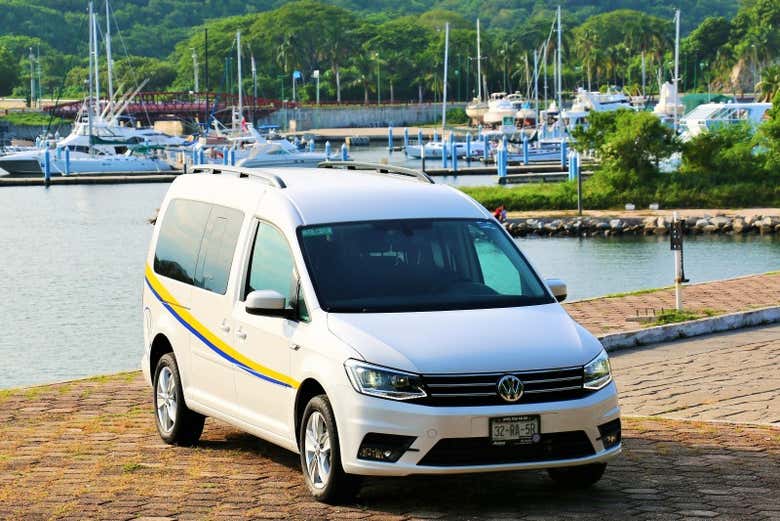 Vehículo durante la actividad