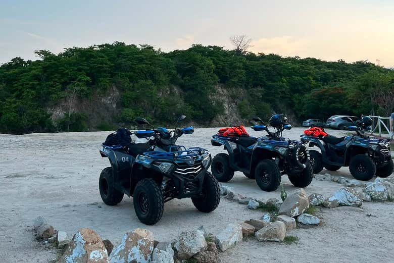 Los quads que conduciremos en este tour