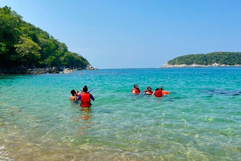Podréis realizar snorkel en la playa El Órgano