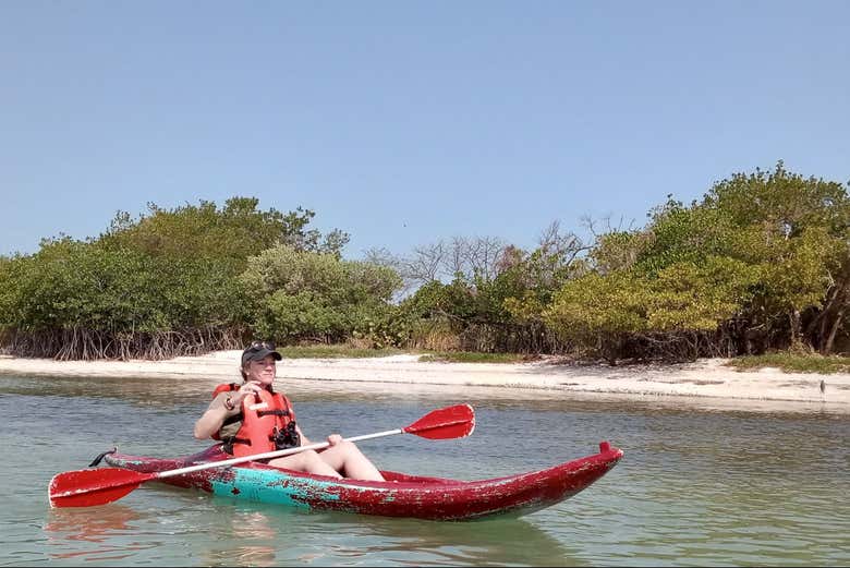 Pagayez dans les eaux d'Isla Aguada