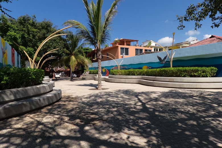 Plaza del Artista en Zihuatanejo