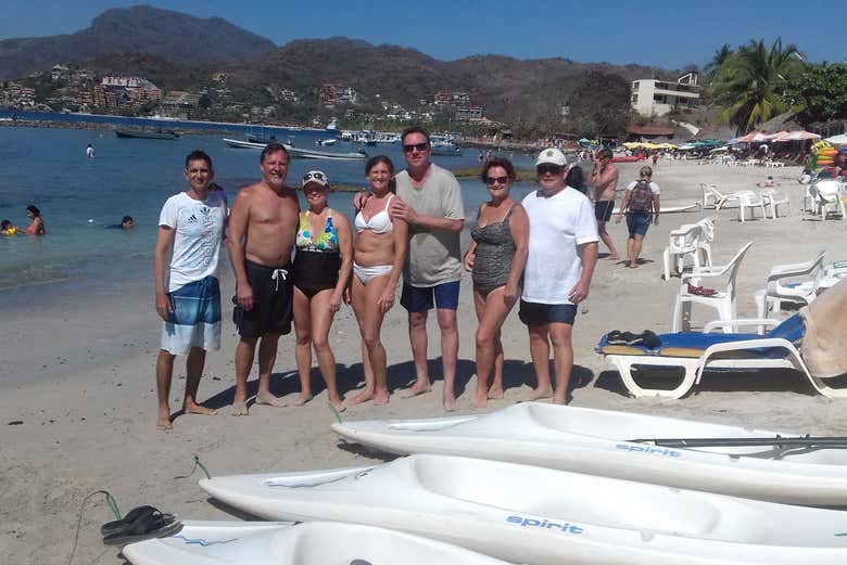 Descansando en playa las Gatas